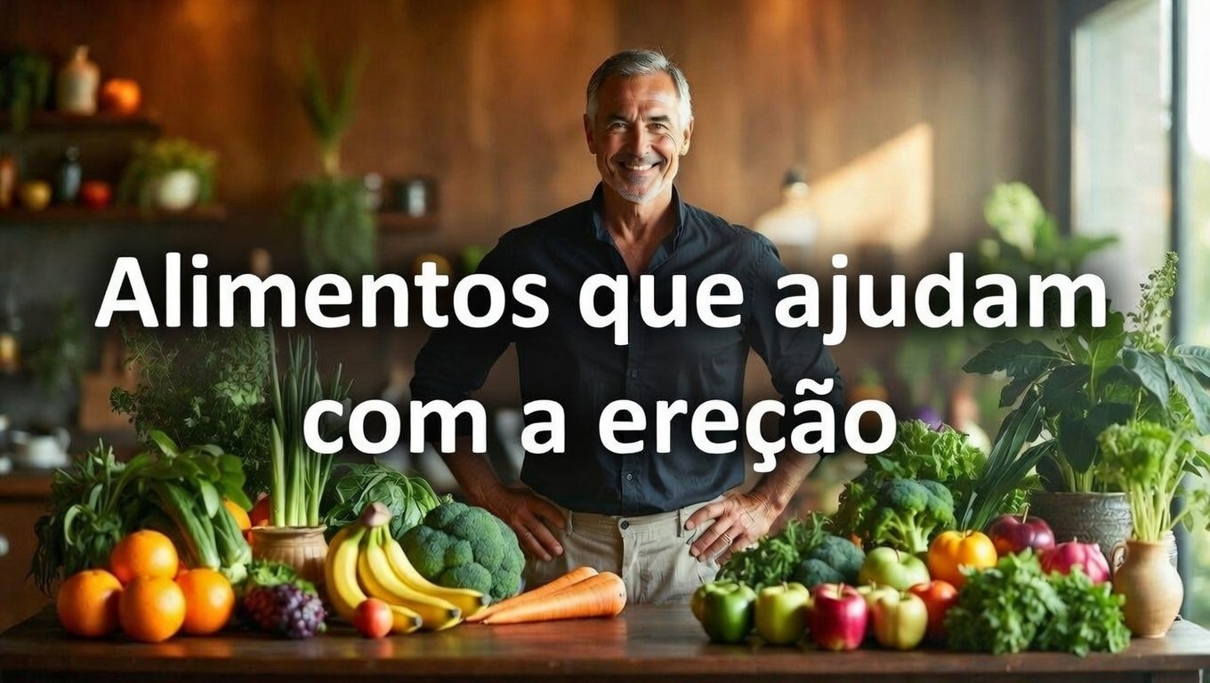 Alimentos que ajudam na ereção de forma natural